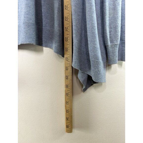 Talbots Women’s Long Sleeve Light Blue Cardigan Wool Blend Sweater Size Medium - Picture 9 of 12